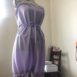 Lavender Romper
